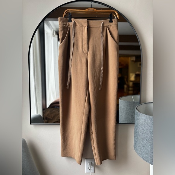 ARITZIA WILFRED | front tie pants | size 10 - Picture 1 of 4